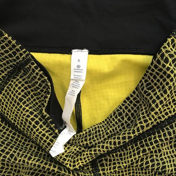 Lululemon Pace Rival Crop Fall Net Toxic Black - Picture 4 of 4